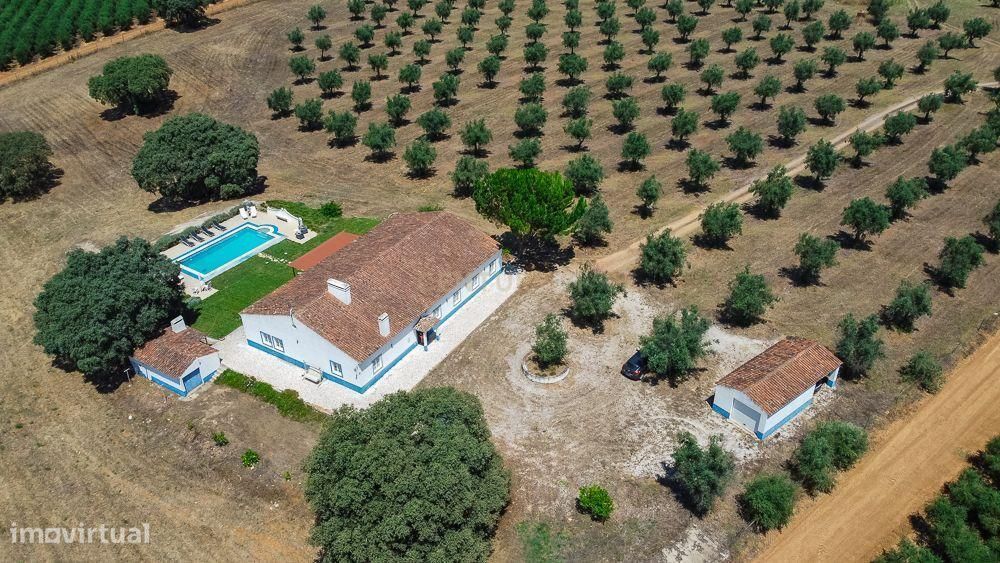 Quinta no Monte da Amendonça - 5 quartos, num lote de 4 hectares no Al