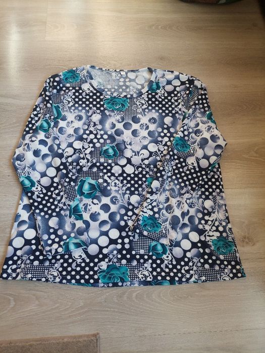 Bluzka damska z długim rękawem