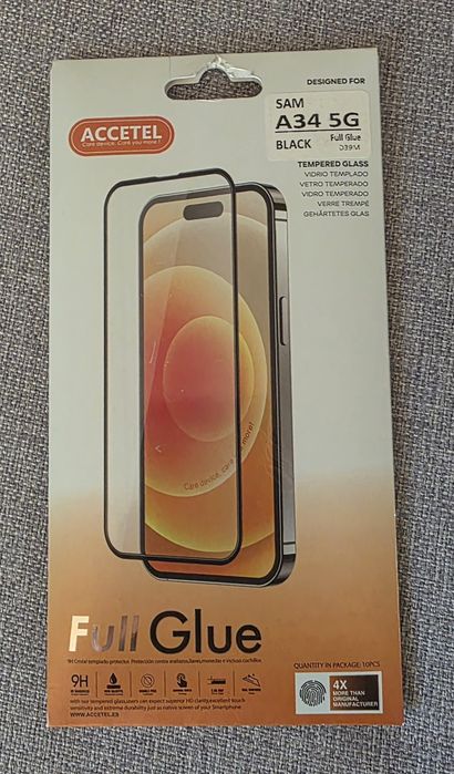 Vidro e capa para Samsung a34 5g