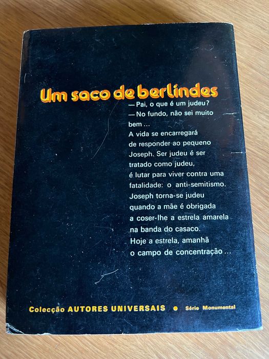 Um saco de berlindes     JOSEPH JOFFO