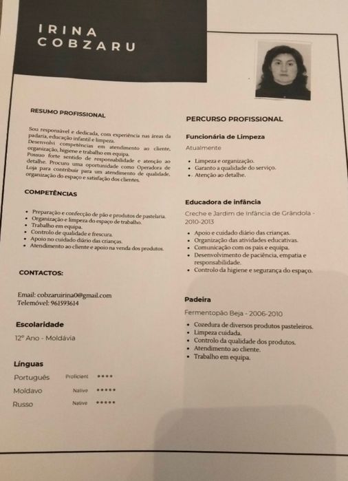 Snr De Limpeza, Trabalho De Limpeza Doméstica