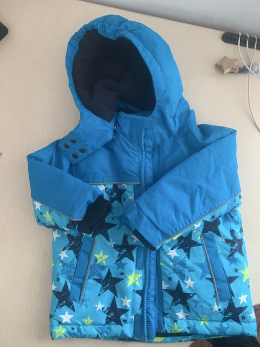 Куртка зимня дитяча Topomini 1-2 роки 80 см фліс і сінтепон