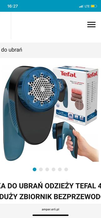 TEFAL NOWA golarka do ubrań