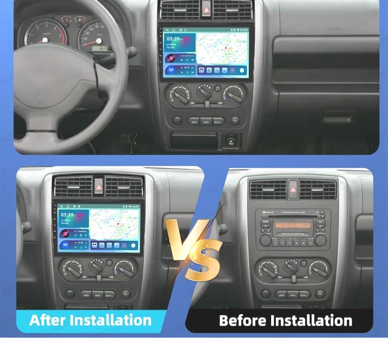 RÁDIO GPS ANDROID 13 SUZUKI JIMNY 07-12