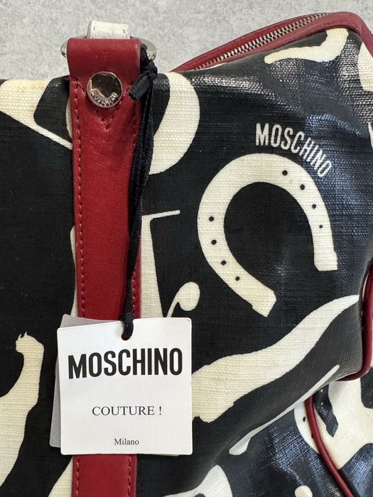 Сумка шкіряна Moschino
