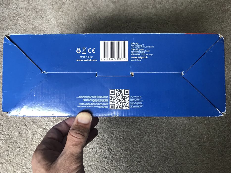 Telefone Switel Crystal DCT NOVO