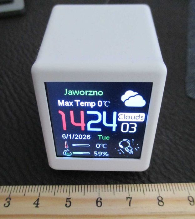 Zegar internetowy wifi