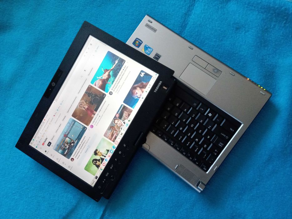 мощный ноутбук трансформер планшет Toshiba на процессоре Intel i7 SSD