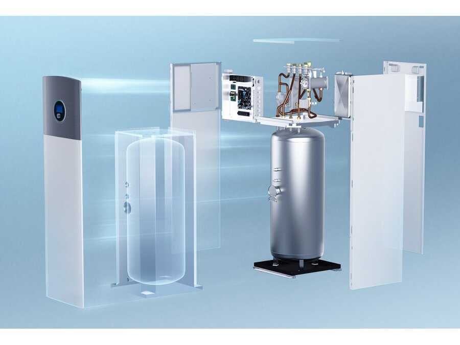 Pompa ciepła Hisense-Hitachi all-in-one 230 l – kompletna kotłownia