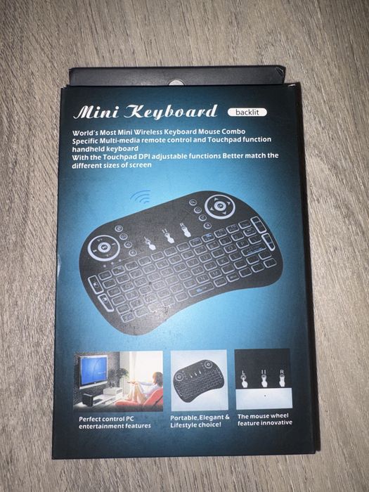 Odtwarzacz multimedialny H96 Max Android HD TV Box z klawiaturą