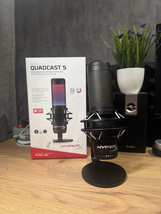 HyperX QuadCast S  мікрофон