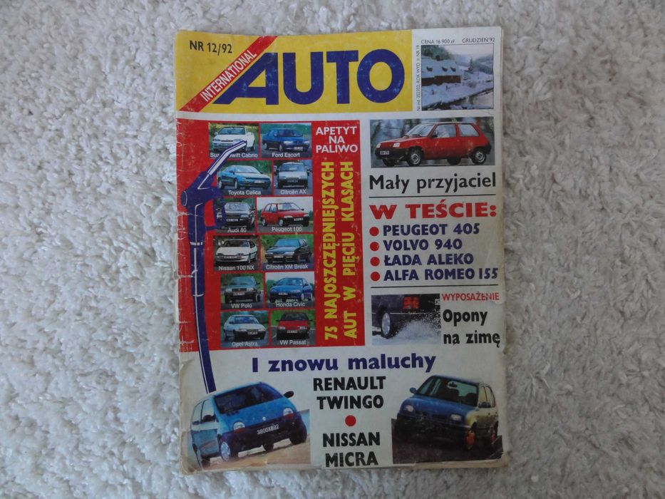 Журнал Auto International 1992 рік