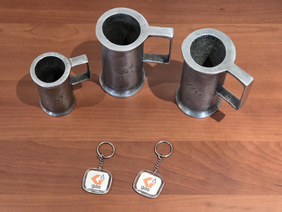 Copos Vintage Galp Gás