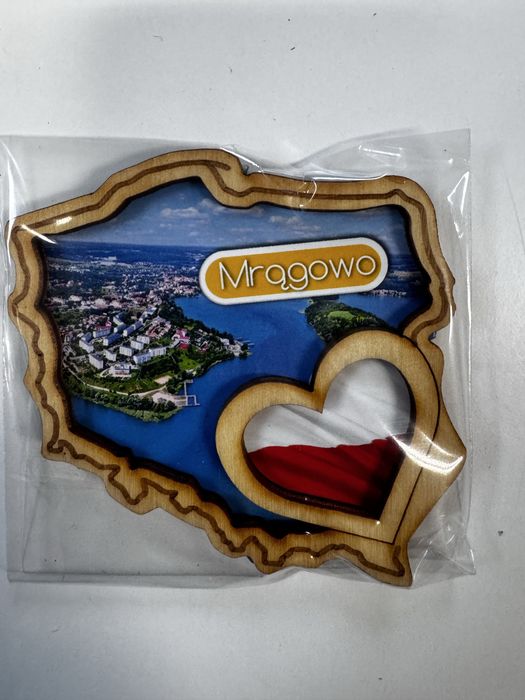 Magnes na lodowke Mrągowo