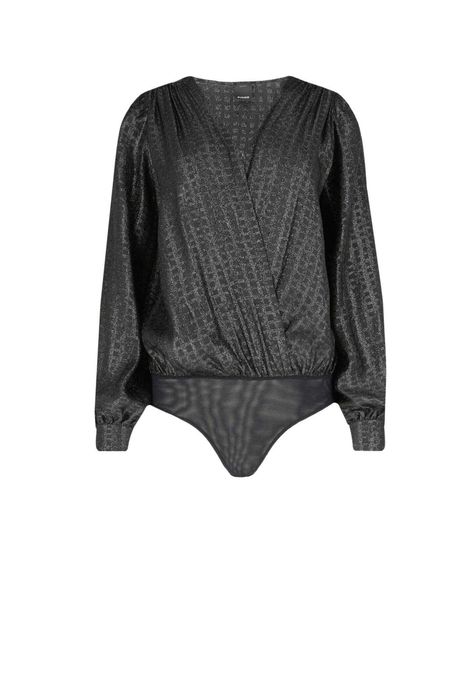 Błyszcząca nitka body Pinko