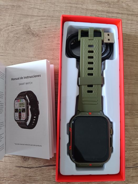 Smartwatch novo verde