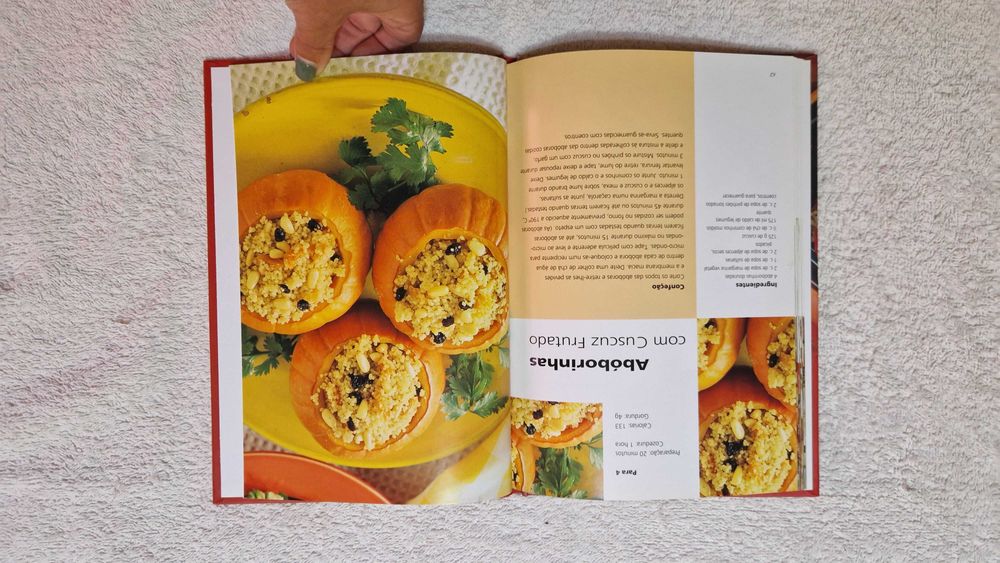 Livro "Cozinha Vegetariana"