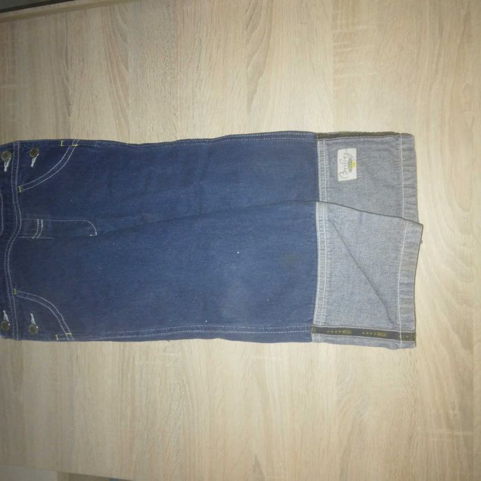 Spodnie szelki ogrodniczki