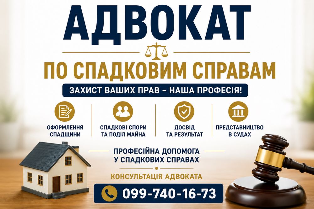 Адвокат по спадковим справам
