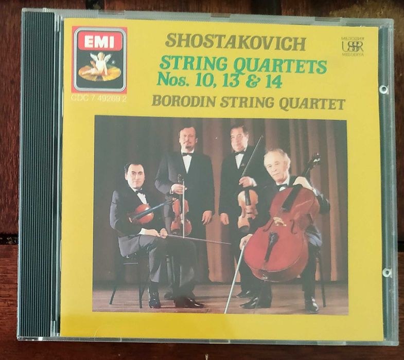 Shostakovich: String Quartets 10, 13 & 14 (Borodin Quartet) EMI CD