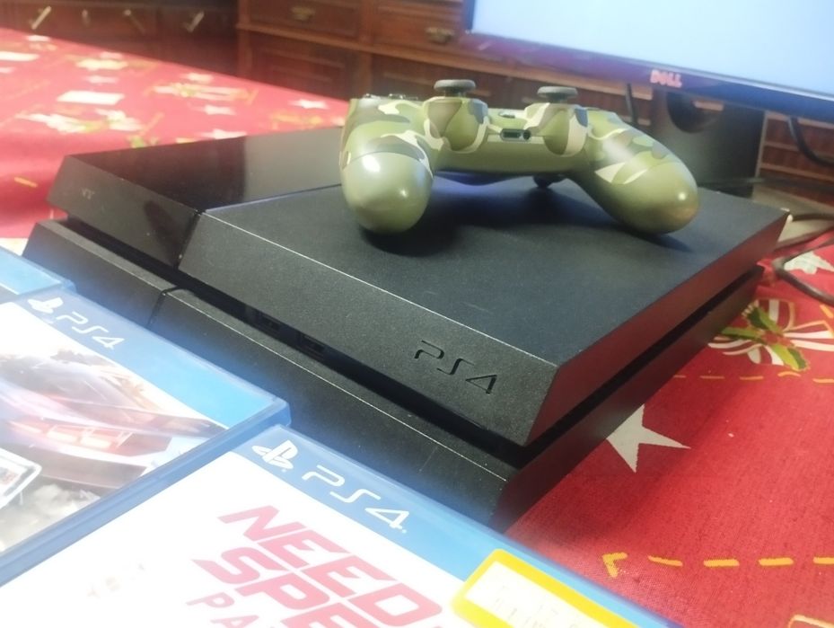 PlayStation 4 Fat 500g+monitor Dell Full Hd 2018