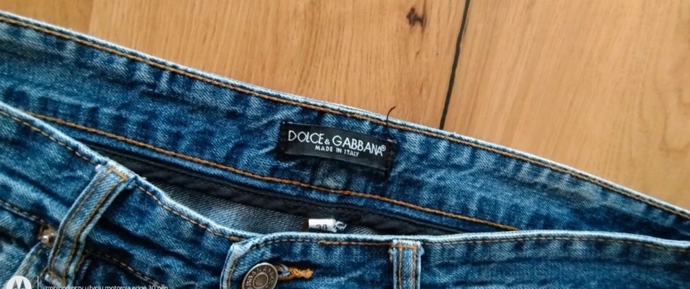 Jeans Dolce Gabbana Italy rozmiar 34