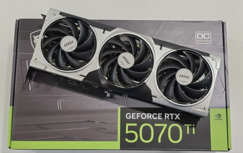 Grafica Msi RTX 5070ti