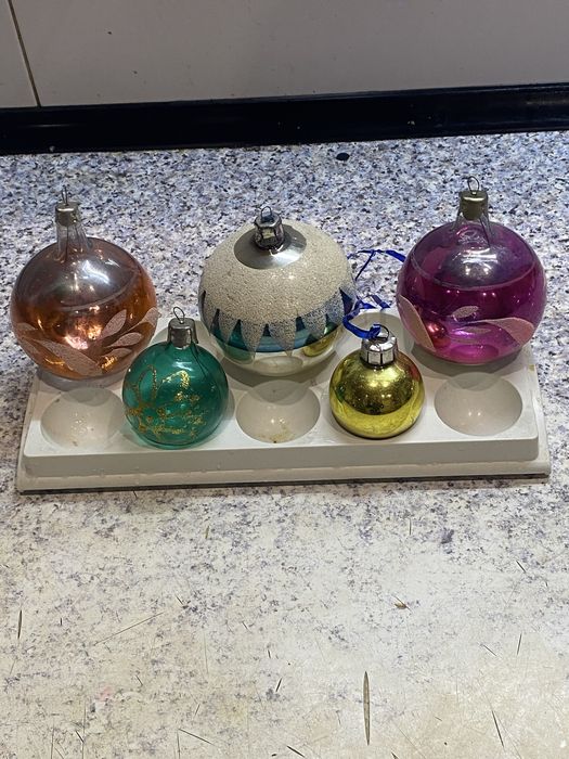 Игрушки елочные из СССР