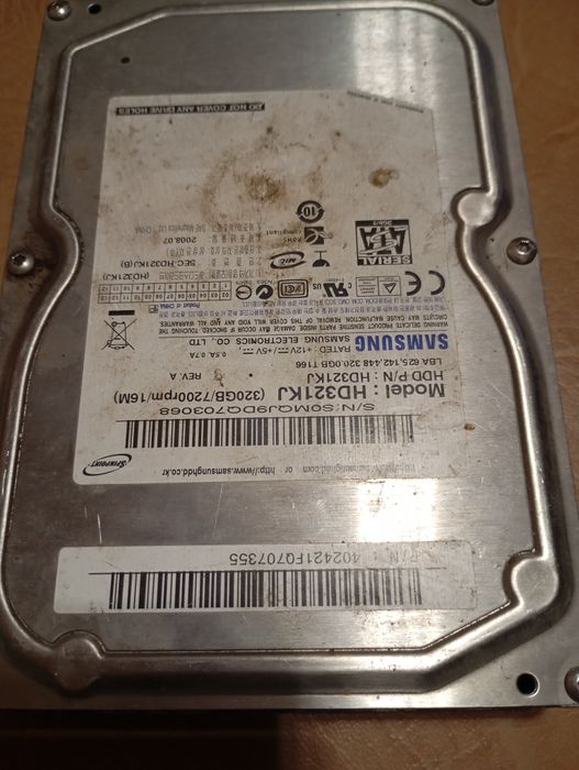 Жёсткий диск б.у