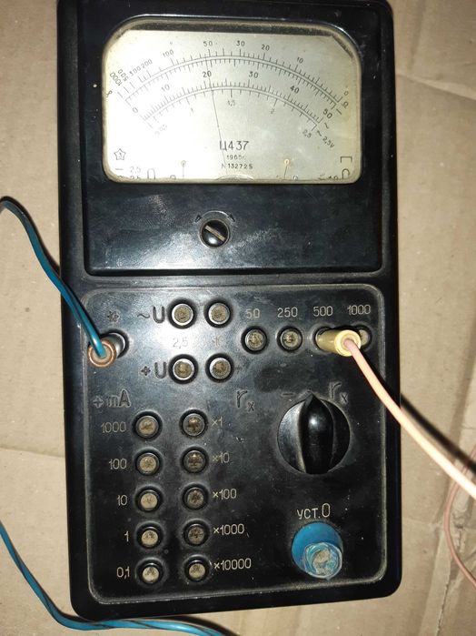 Прибор комбінований Ц437. 1965 року.