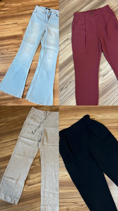 Брюки/ джинси штани льон