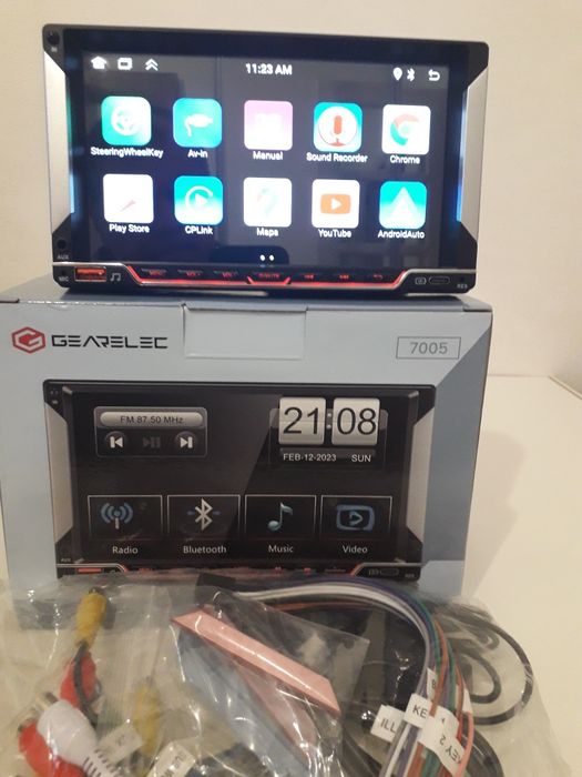 Auto rádio 2 DIN 7 Car pley, Android 12   - NOVO