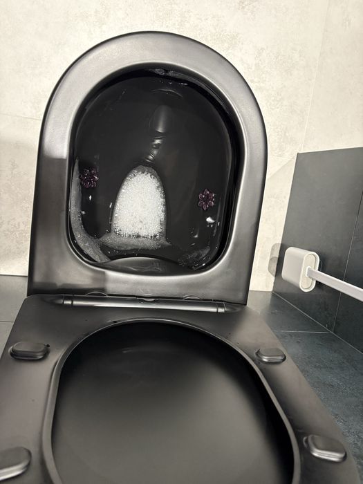 Miska WC czarny mat