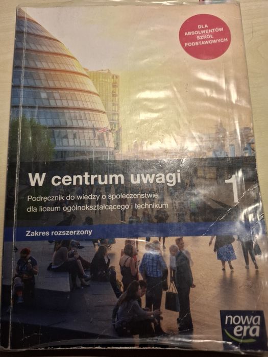 Podręcznik wos w centrum uwagi 1 rozszerzenie