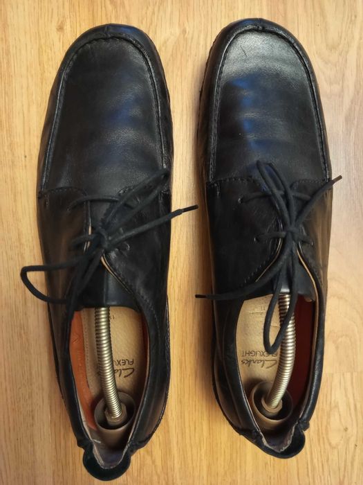 Мужские новые кожаные туфли Clarks 46 p.