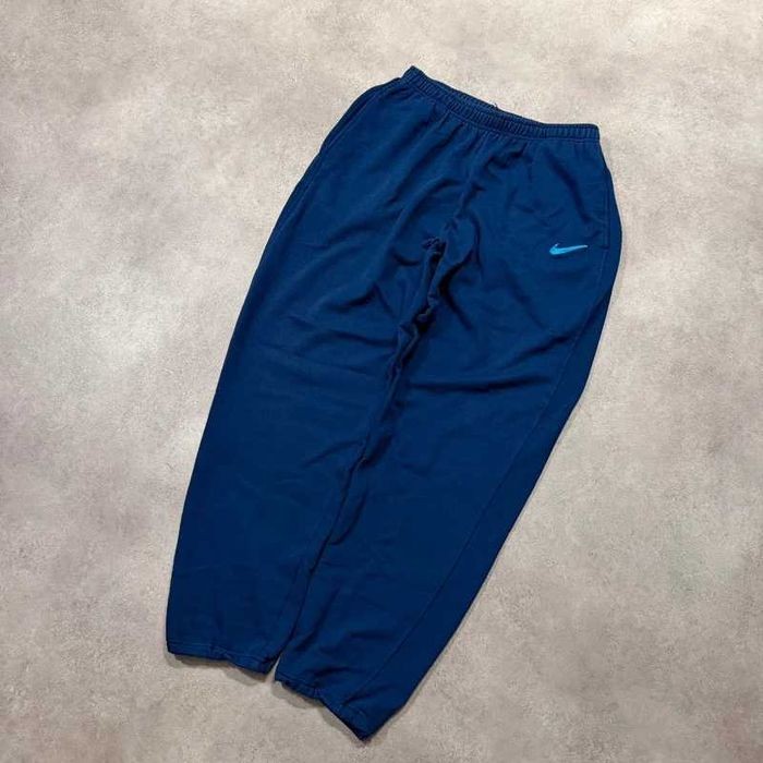 Vintage Spodnie Dresowe Nike Solo Swoosh Sweatpants Baggy Retro Swag