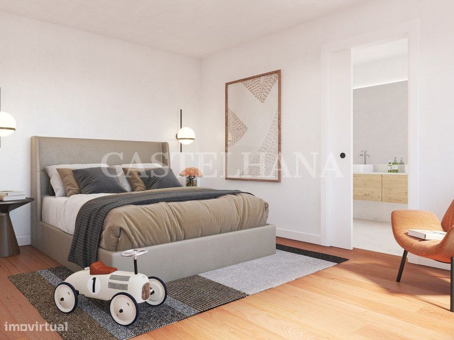 Apartamento T1 inserido no novo empreendimento na Alameda das Antas