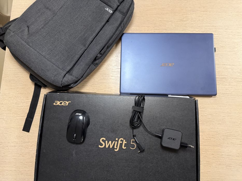 Acer Swift 5 • Dotykowy ekran • i5 • 8GB • 256SSD • lekki ultrabook
