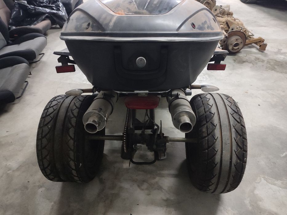 Moto 4 250 de mudanças