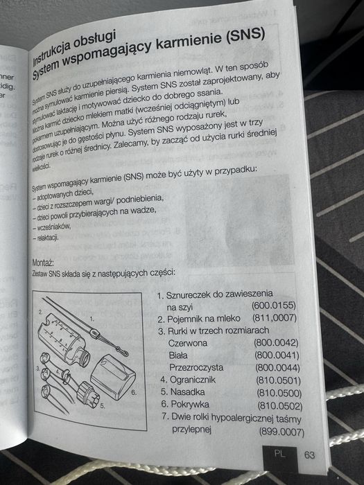 Medela system wspomagajacy karmienie