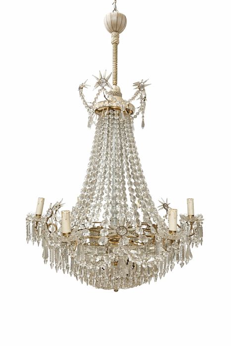 Iluminação - Lustre de saco D. Maria (120 cm)