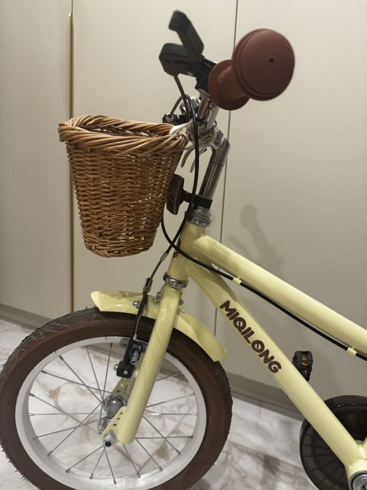 Велосипед Miqilong LS 16" Бежевий, RBB-LS16-BEIGE