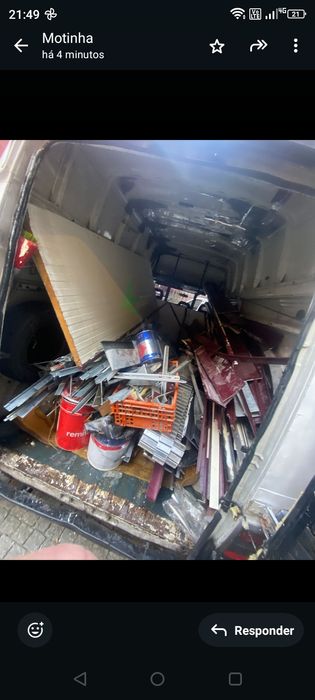 Mudança limpeza de garagem armazém oficina sótão arrecadação etc