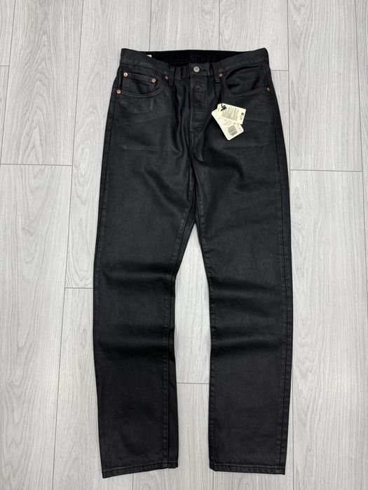 Нові джинси Levis 501 Wax coated 31х32 джинсы левайс вакс