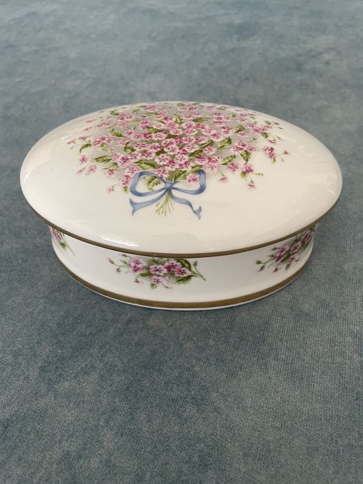 Caixa de Joias Porcelana Limoges