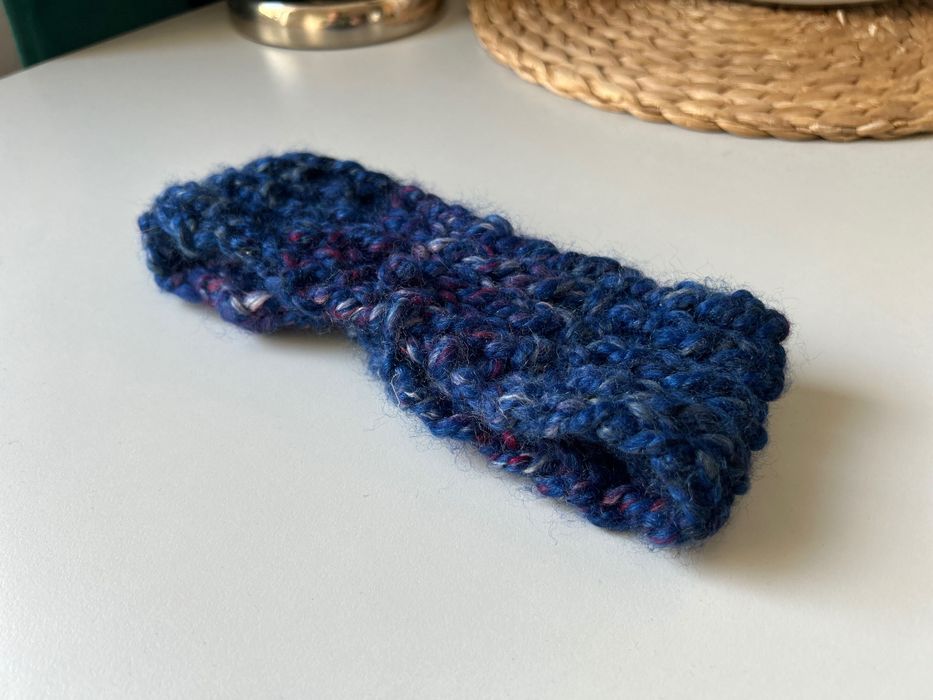 Opaska na głowę jesienno-zimowa