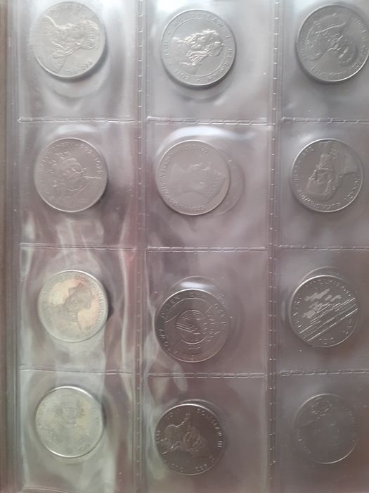 Zestaw monet 50 zł komplet 11 szt. Mennicze  PRL