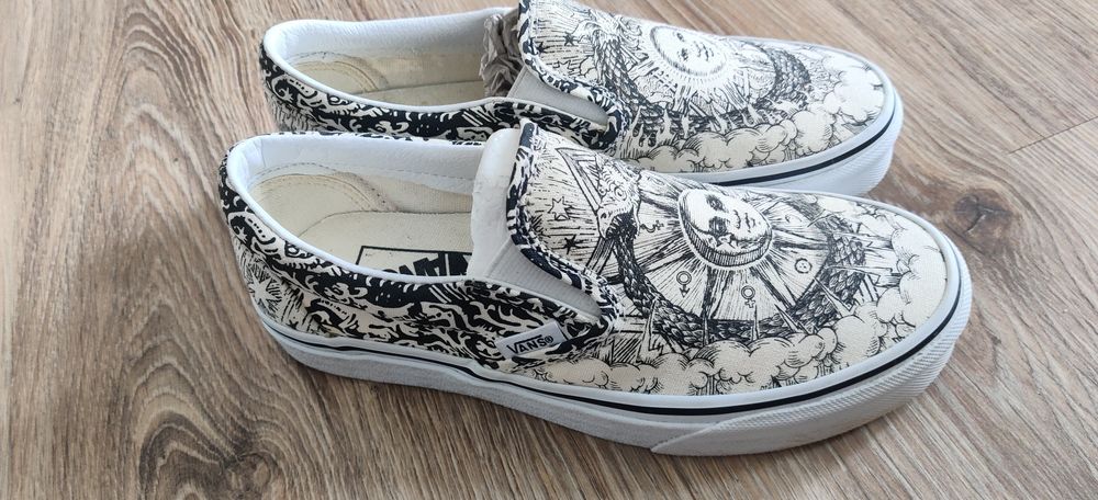 Vansy slip on - nowe