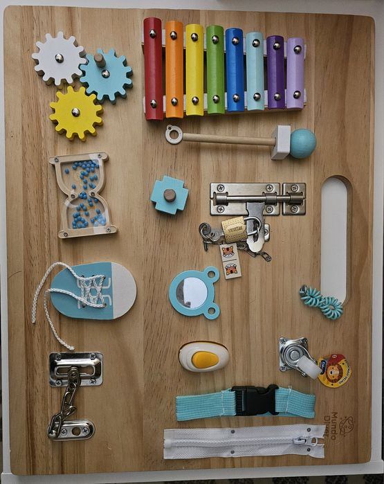 Tabuleiro de aprendizagem Montessori