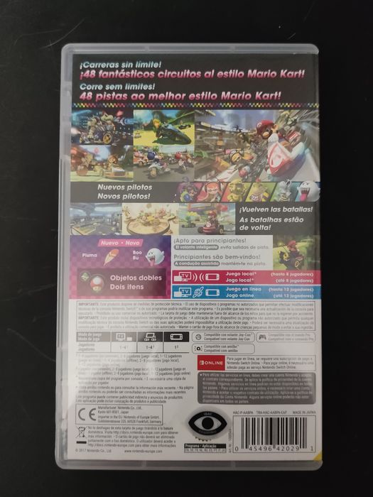 Mário Kart 8 Deluxe Nintendo Switch